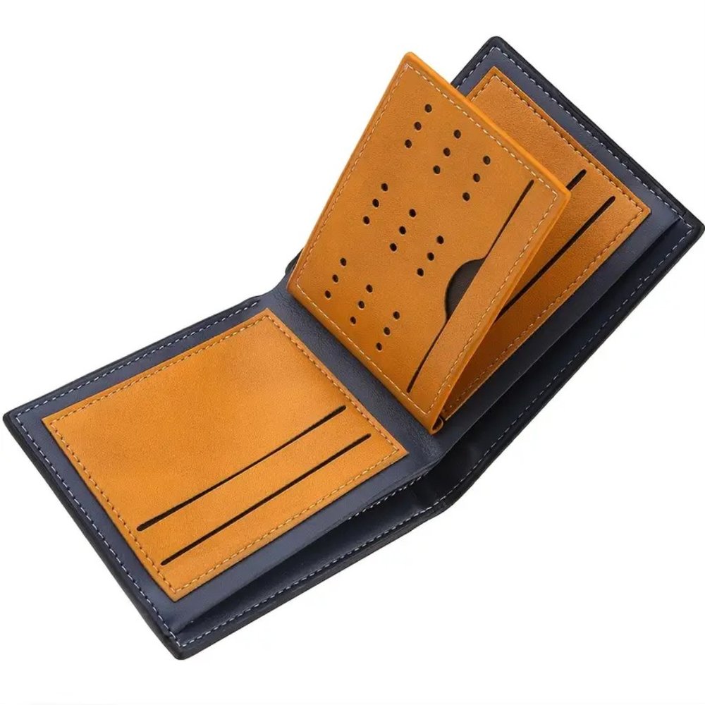 Deer, Buck Brown Wallet - RFID Blocking, Credit Card ID, Bifold, Hunting, Nature - Picture 3 of 6